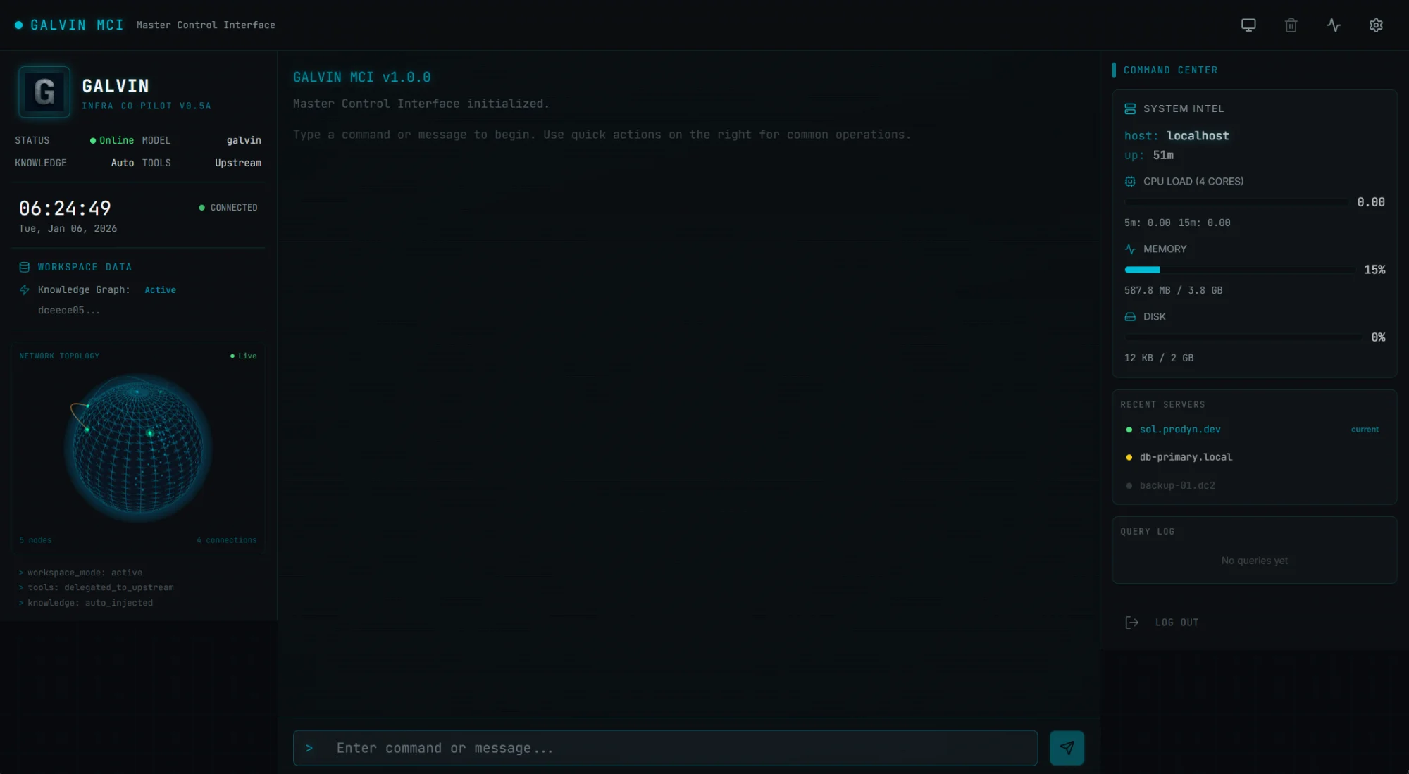 Galvin MCI Interface